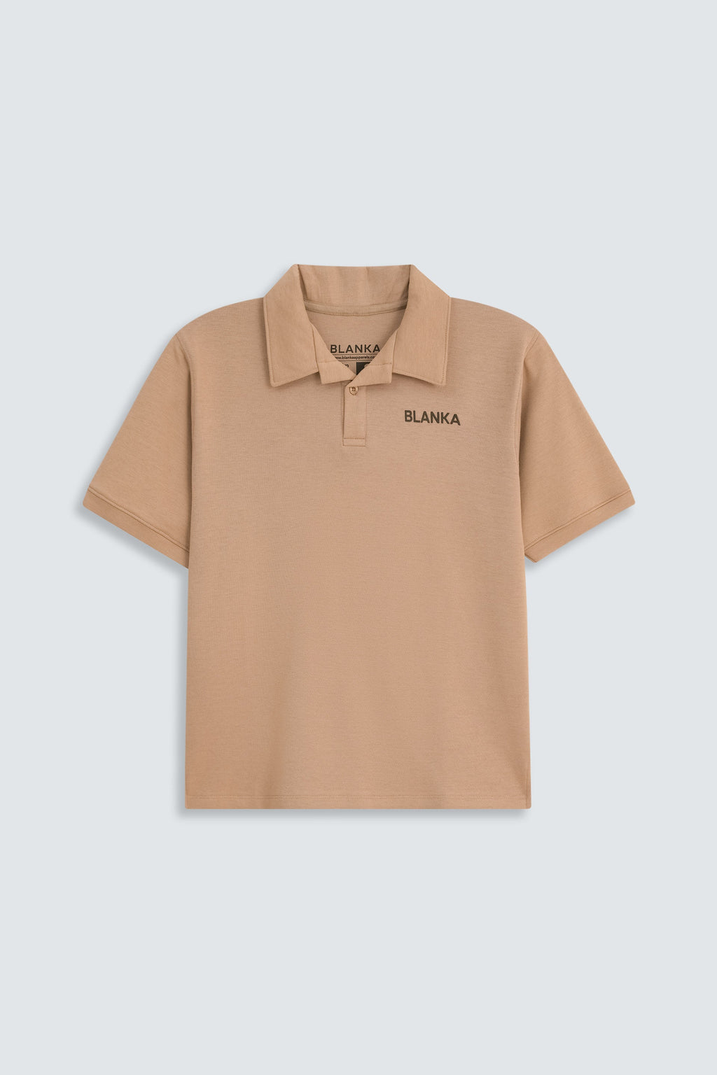 Scuba Polo Shirt / Camel Brown
