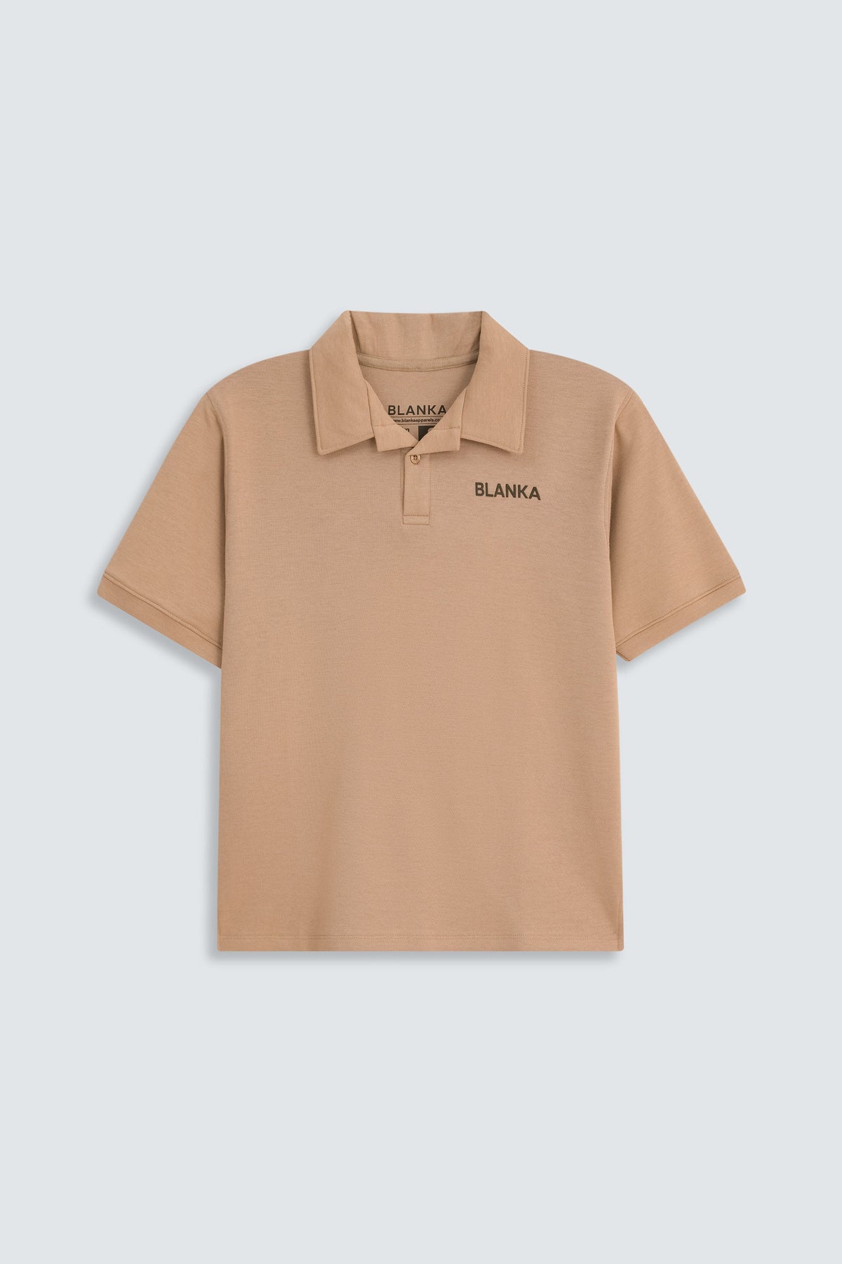 Scuba Polo Shirt / Camel Brown