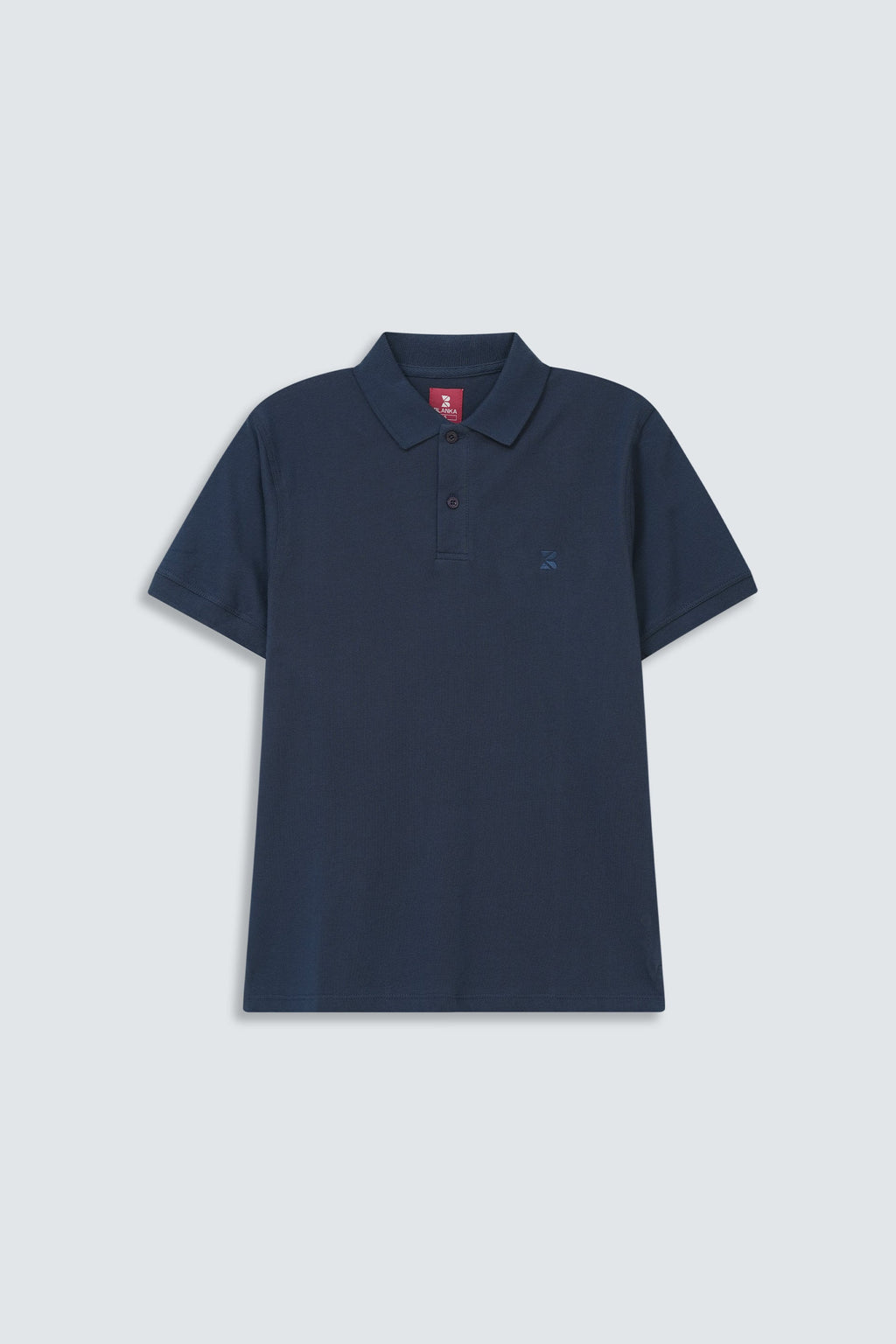 Office wear Basic Polo / Navy Blue