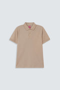 Office wear Basic Polo / Camel