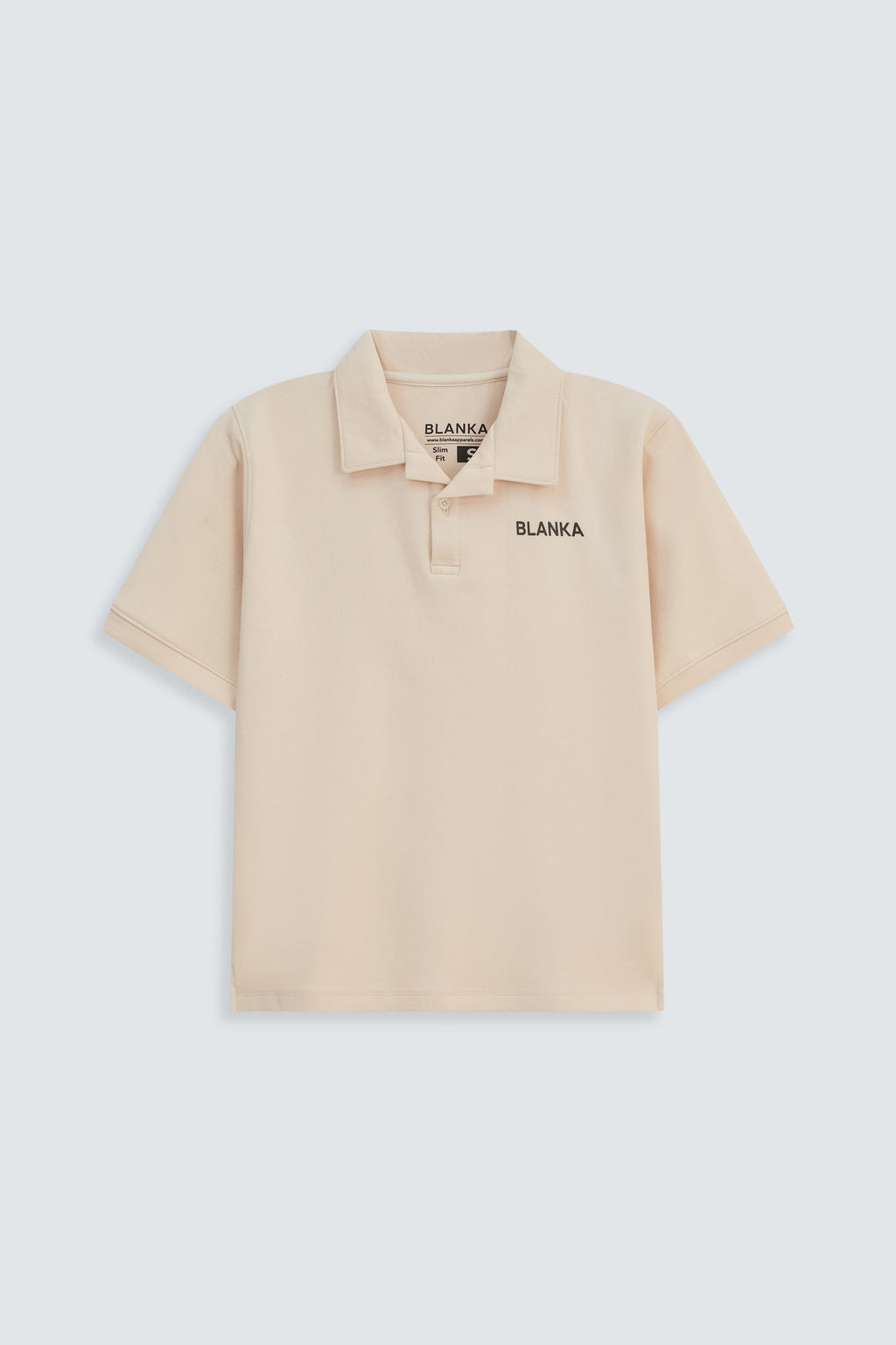 Scuba Polo Shirt / Beige