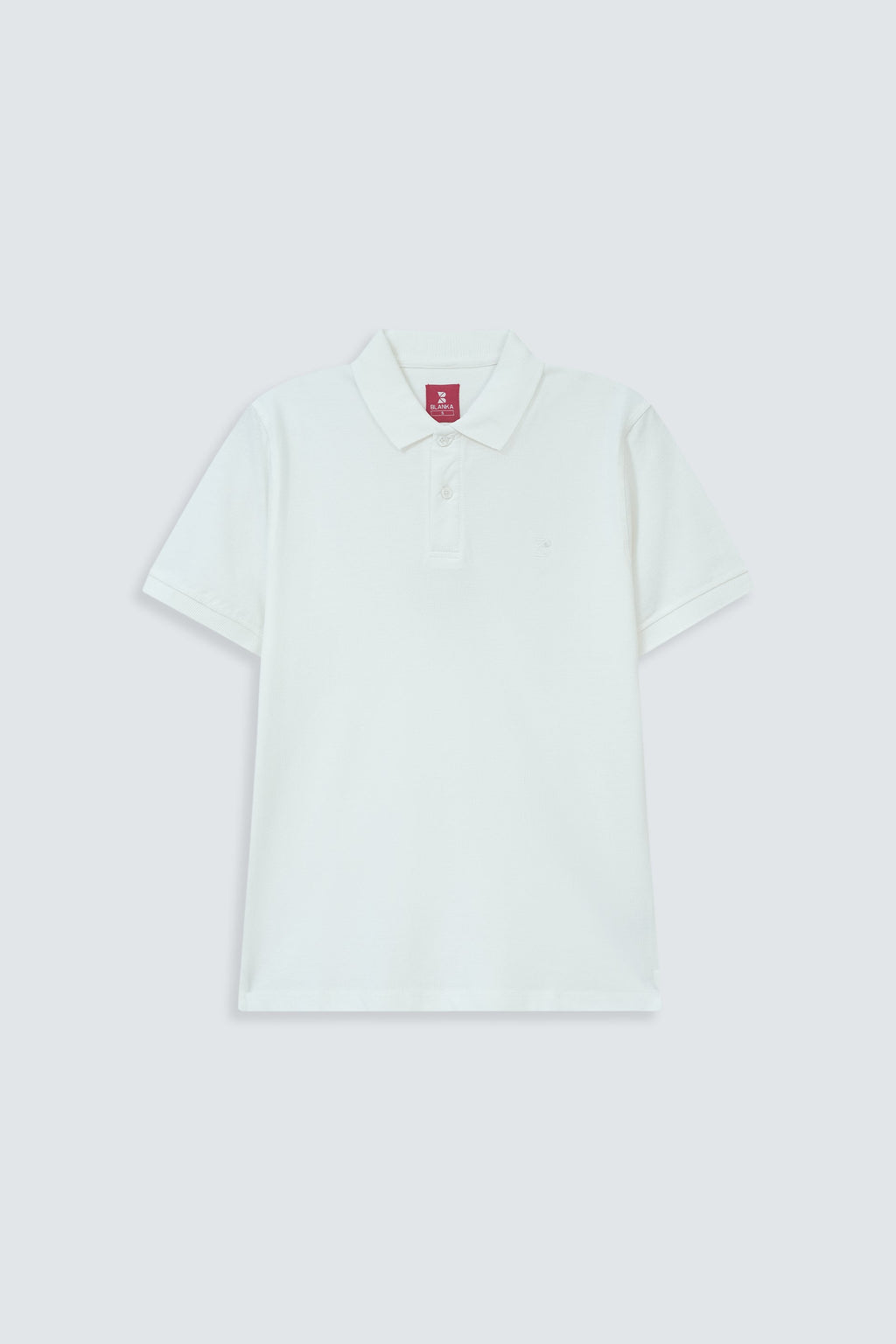 Office wear Basic Polo / White