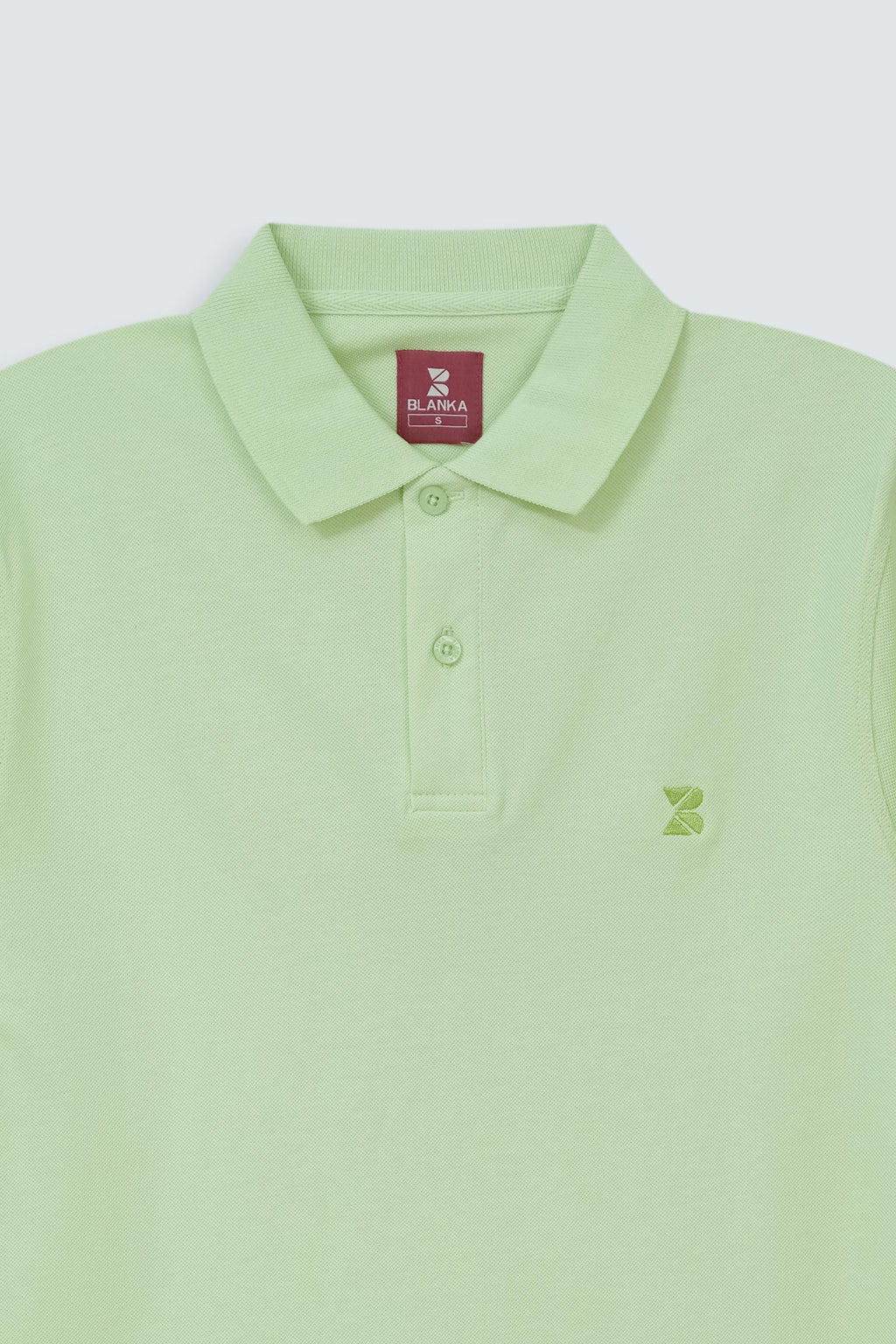 Office wear Basic Polo / Mint Green
