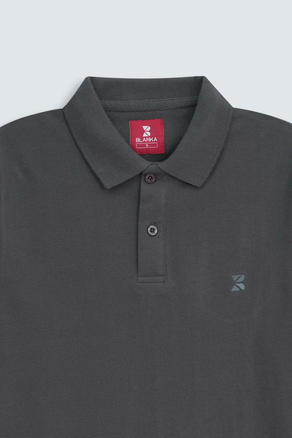 Office wear Basic Polo / Grey