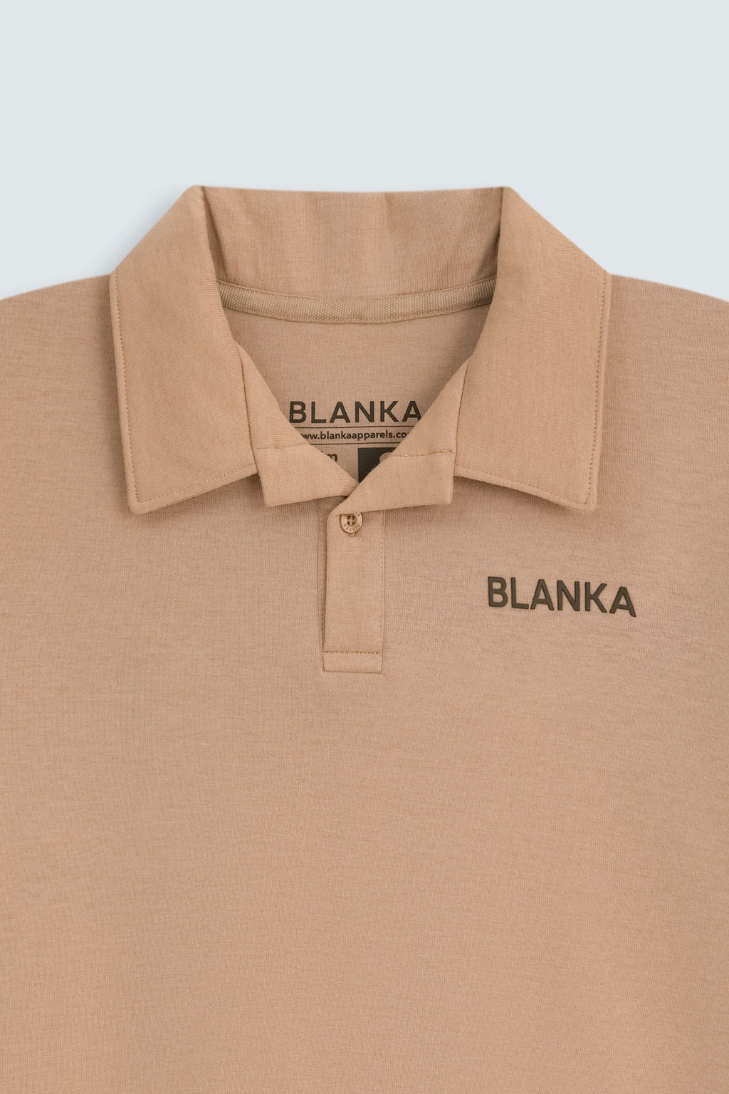 Scuba Polo Shirt / Camel Brown