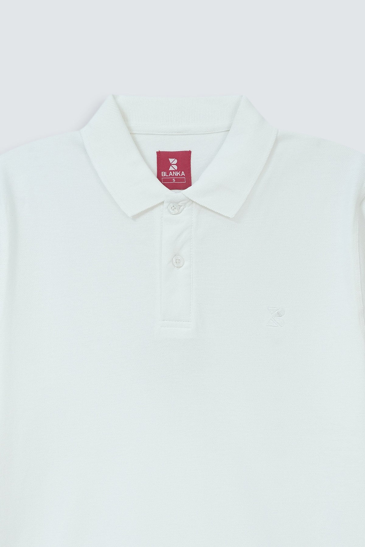 Office wear Basic Polo / White