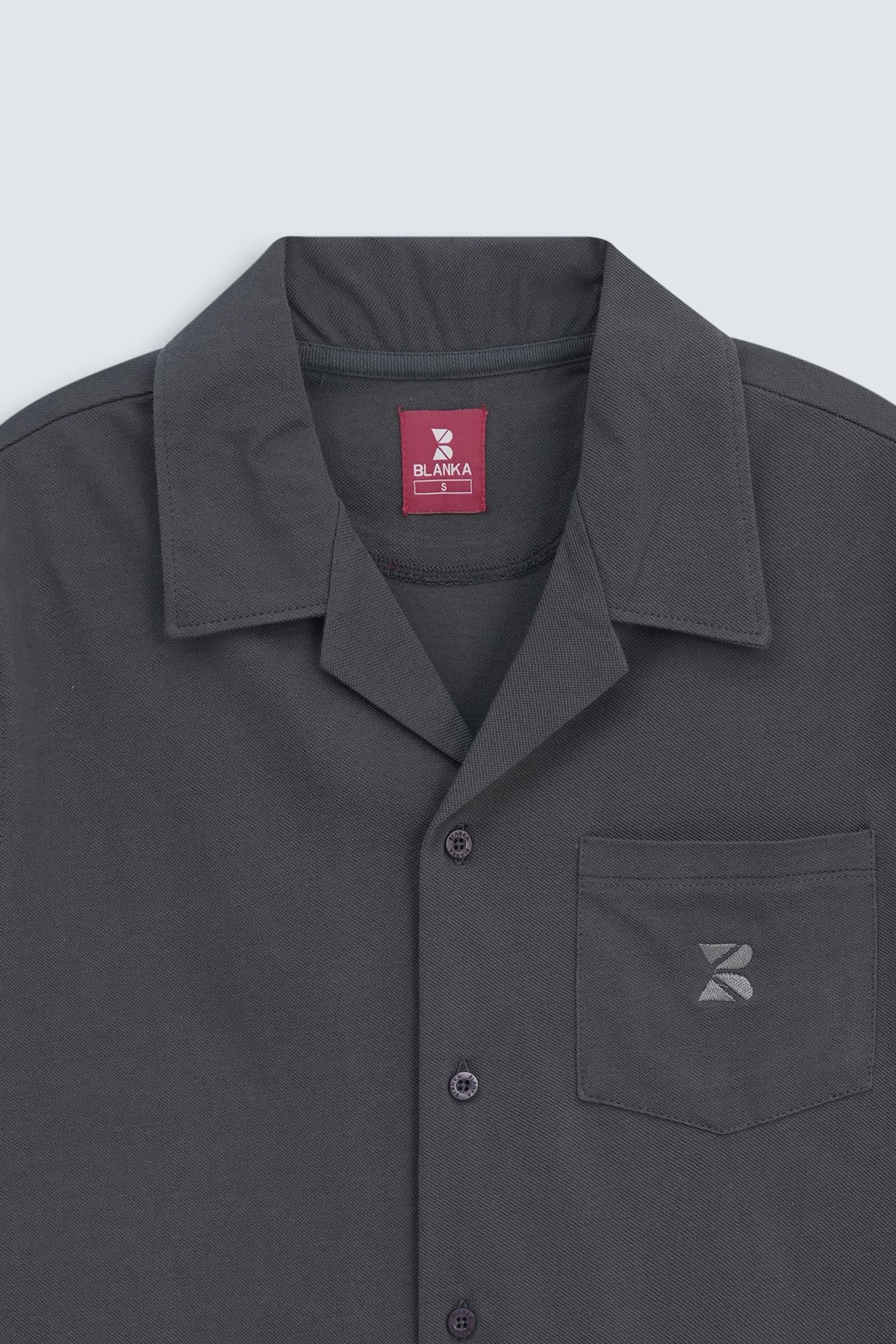 Button Down Shirt / Black