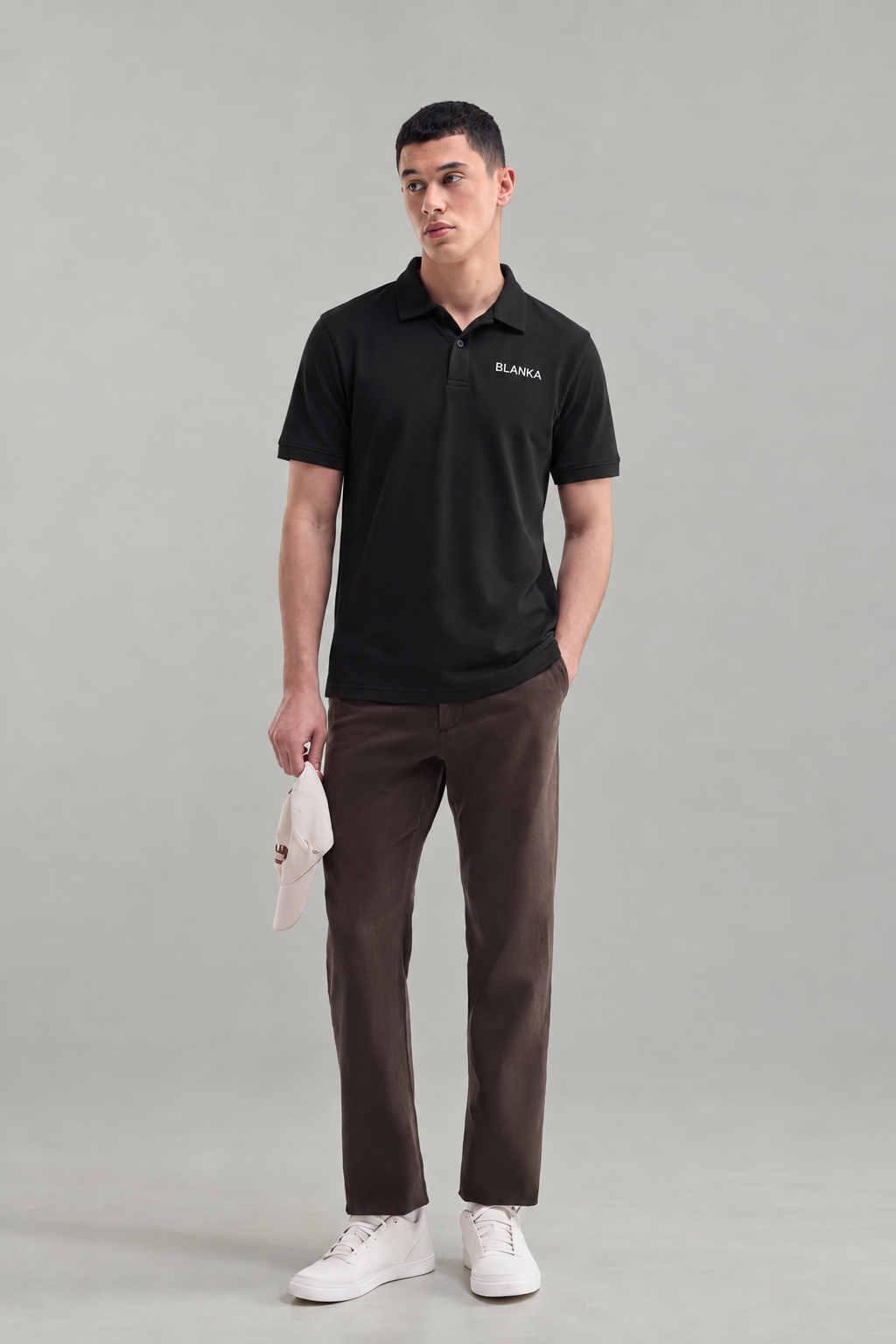 Scuba Polo Shirt / Black