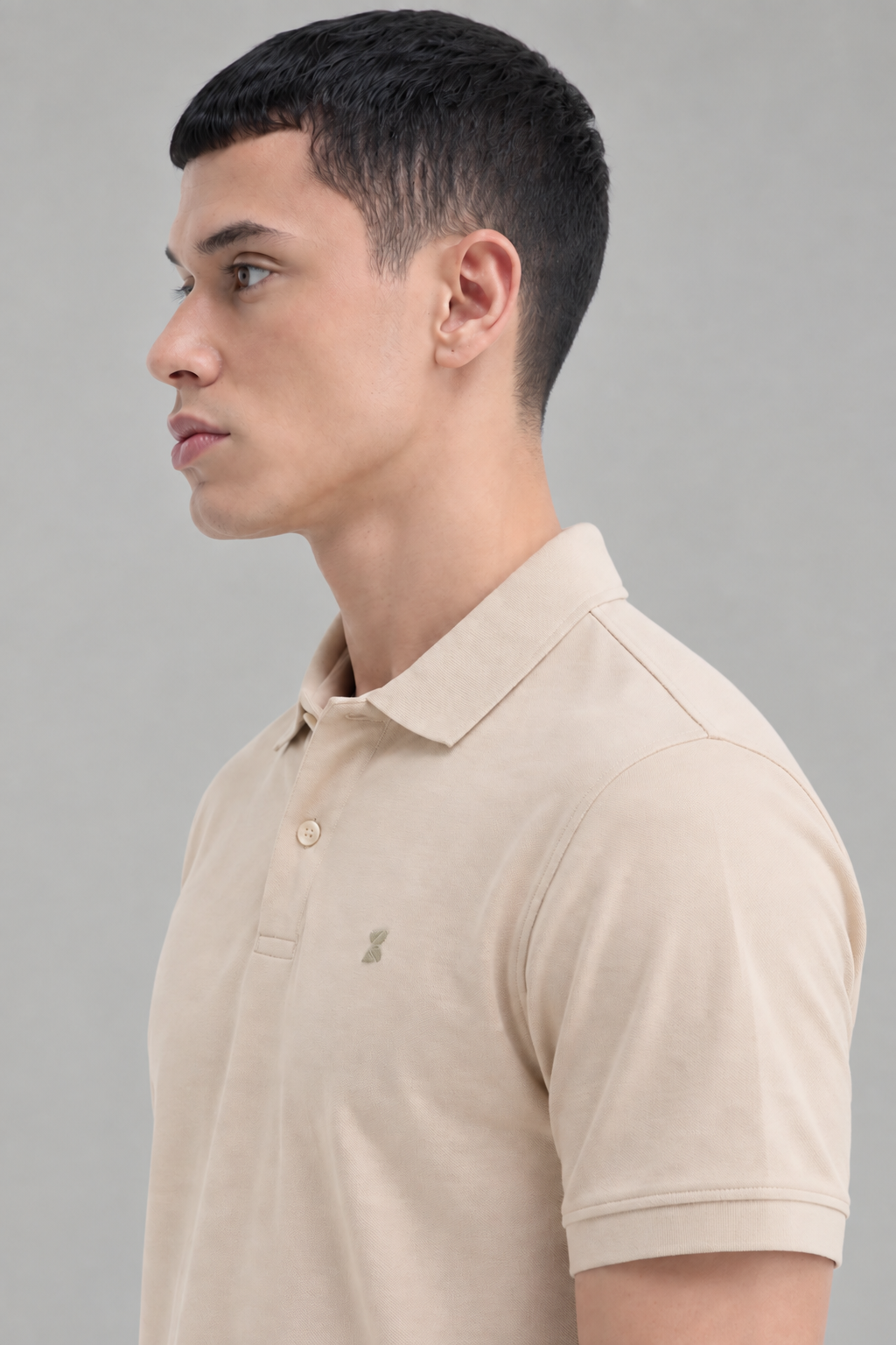 Office wear Basic Polo / Beige