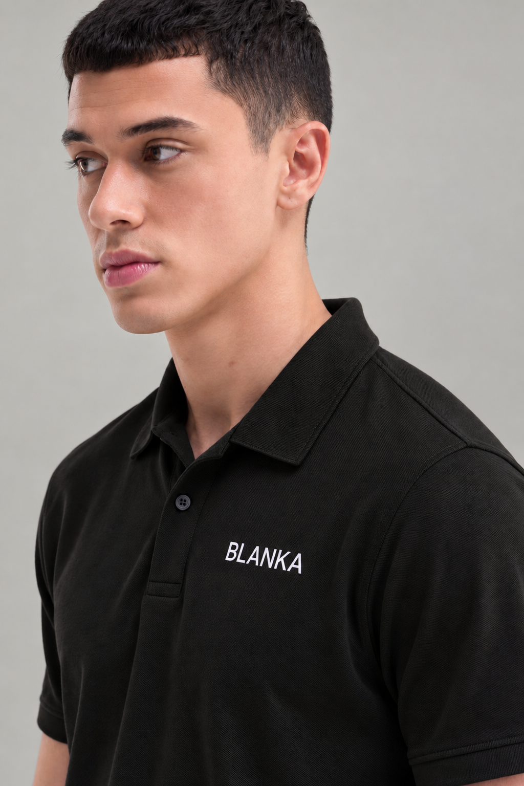 Scuba Polo Shirt / Black