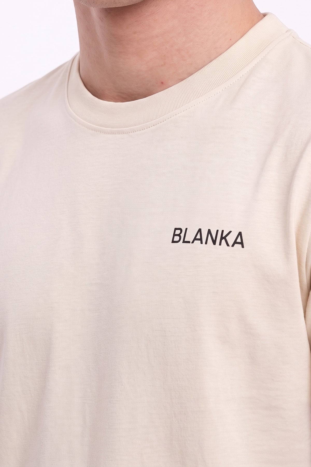 Basic Tees-Beige