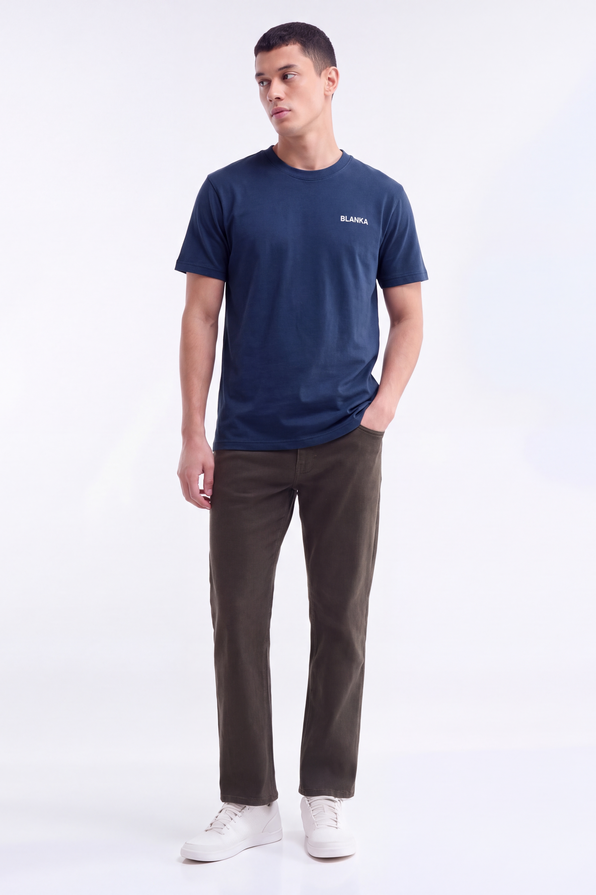 Basic Tees / Navy Blue