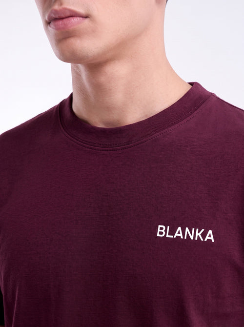 Basic Tees / Maroon