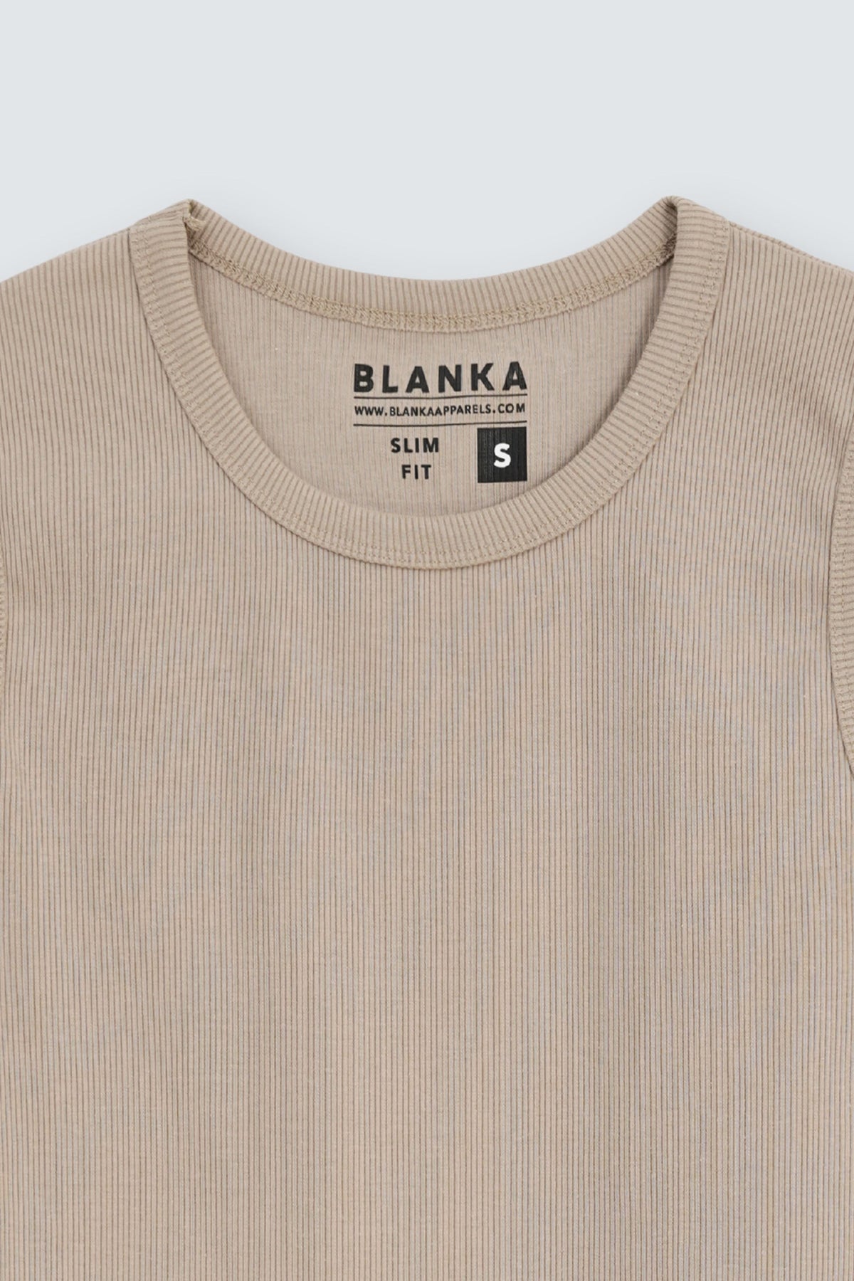 Sleeveless Thermal Top / Brown