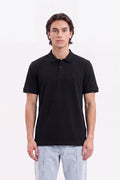 Office wear Basic Polo / Black