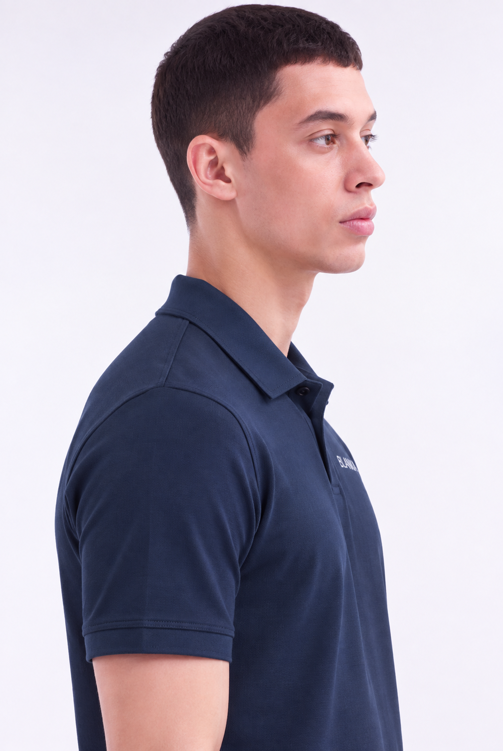 Scuba Polo Shirt / Navy Blue