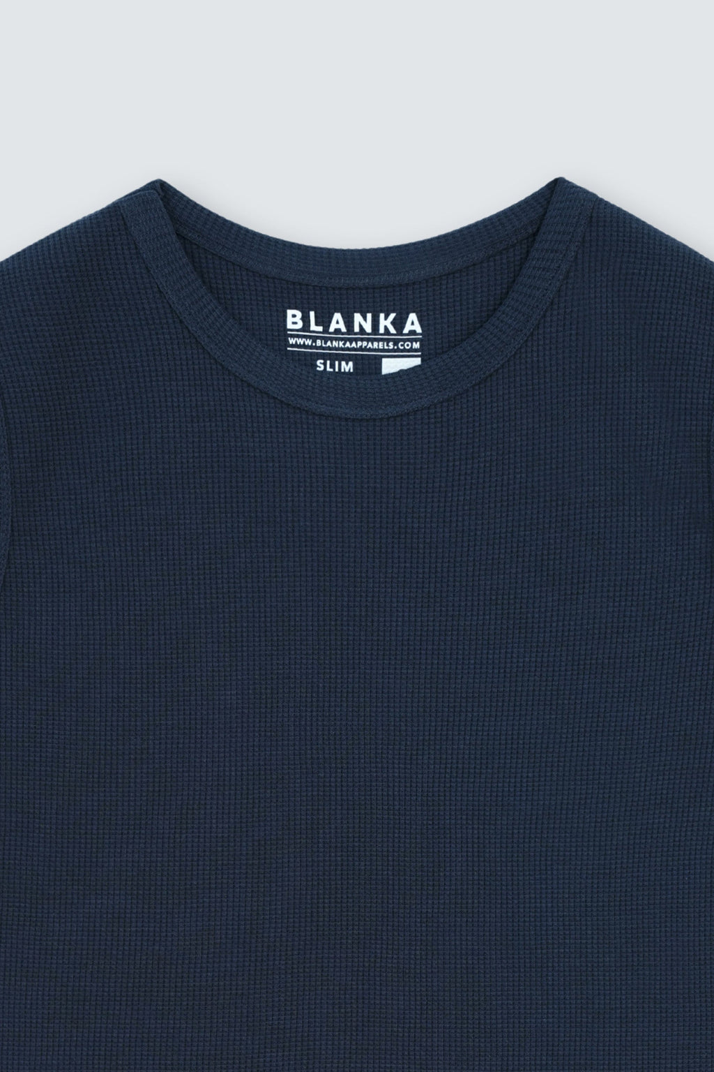 Sleeveless Thermal Top / Blue