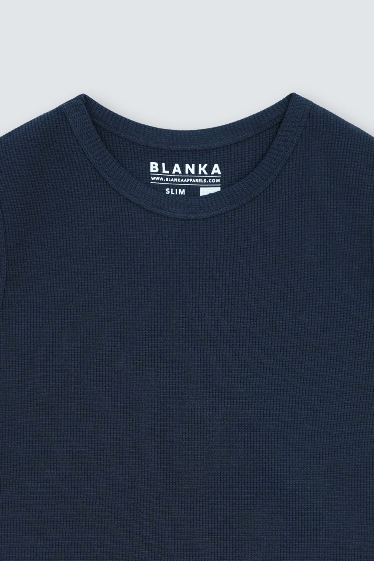 Sleeveless Thermal Top / Blue