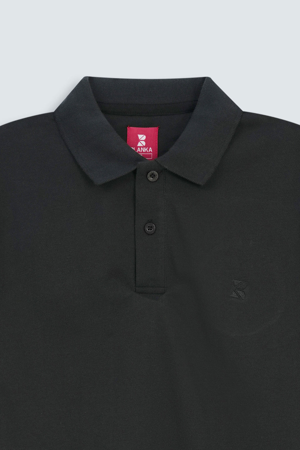 Office wear Basic Polo / Black