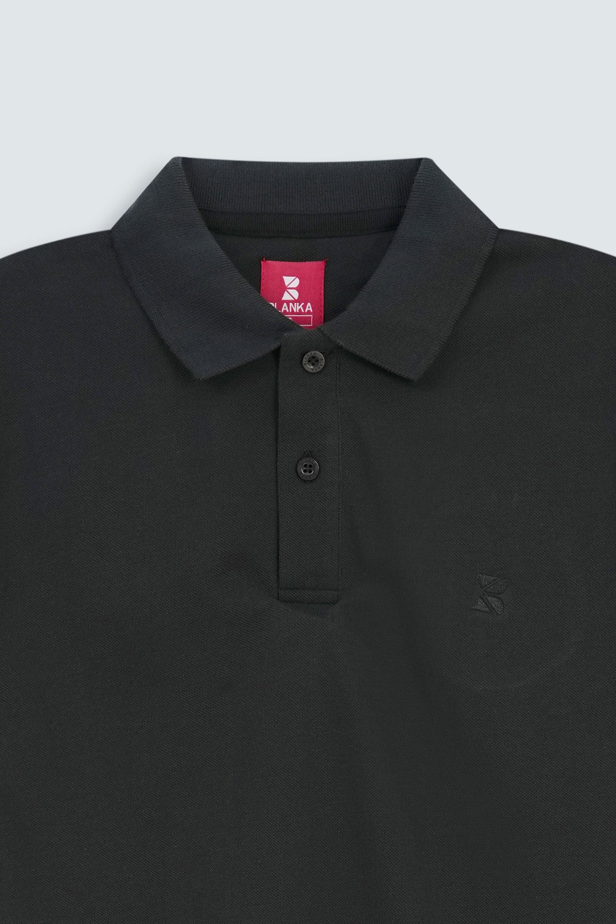 Office wear Basic Polo / Black